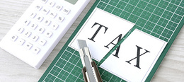Tax printout cut in half